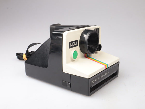 Polaroid 1000 Land Camera | SX-70 Instant Film | Green Button
