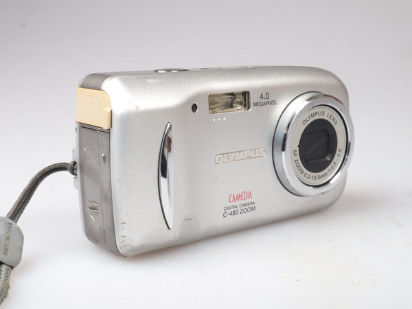 Olympus Camedia C-480 Zoom | Digital Compact Camera | 4.0MP | Silver
