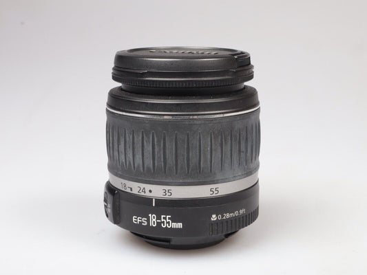 Canon  Compact Auto Focus Zoom Lens | EF-S 18-55mm f3.5-5.6 | EOS Mount