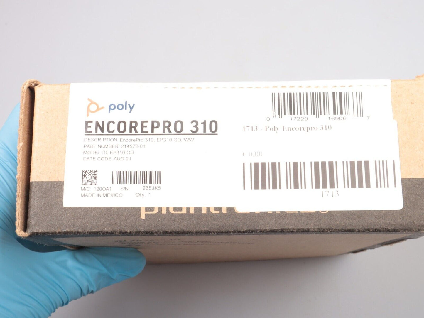 POLY EncorePro 310 EP310 | Auriculares QD con diadema mono y cancelación de ruido