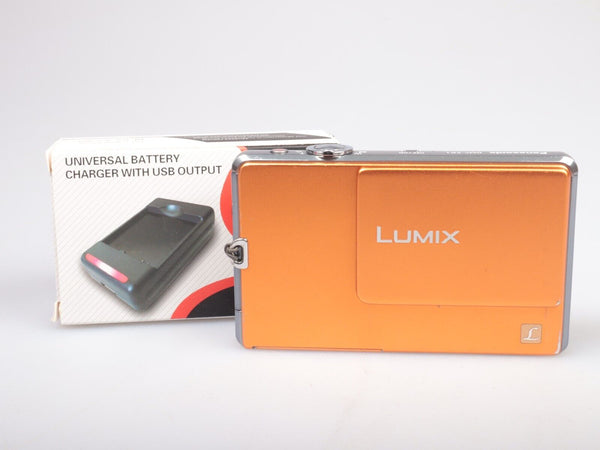 Panasonic Lumix DMC-FP1 | Compact Digital Camera |  12.1MP | Orange