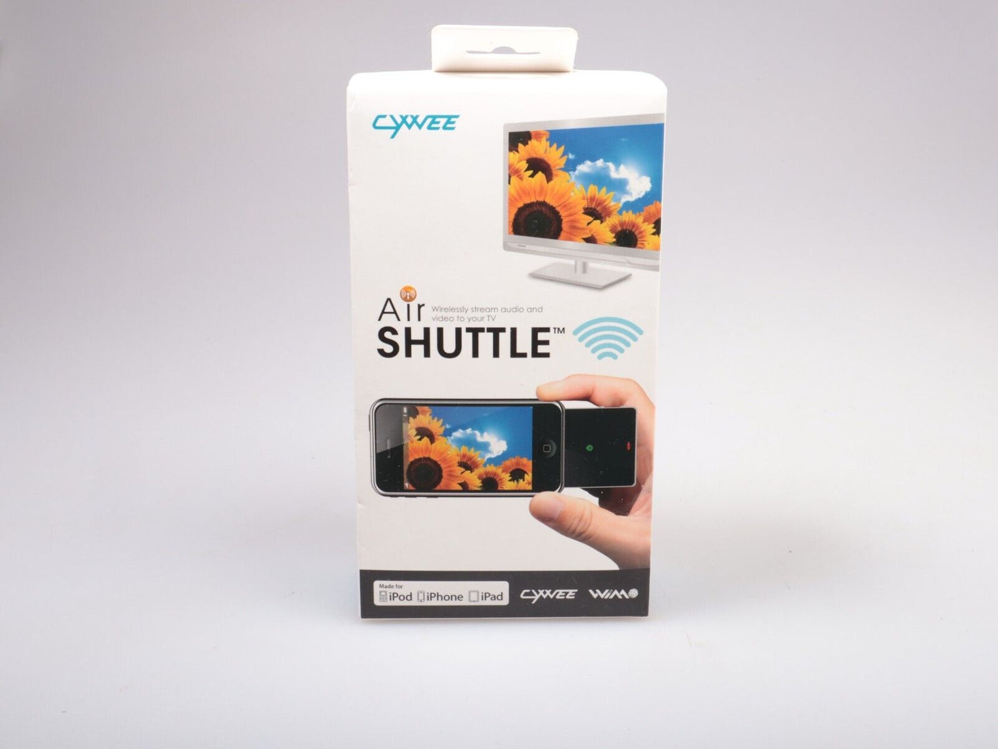 Cywee CYWAS Air Shuttle | Drahtloses Streaming iPhone iPod Touch iPad TV