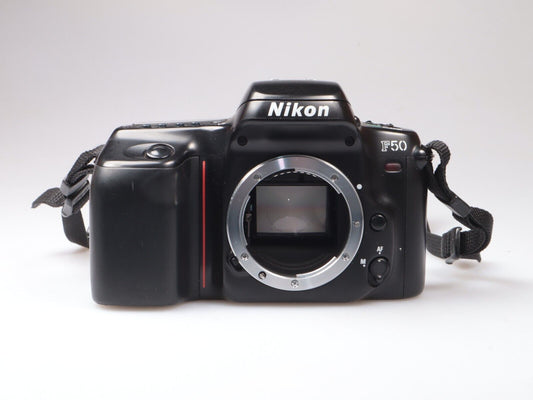 Nikon F50 D | 35mm SLR Film Camera | Black