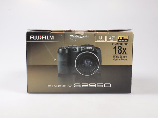 Fujifilm FinePix S2950 | Digital Compact Camera | 14MP | Black