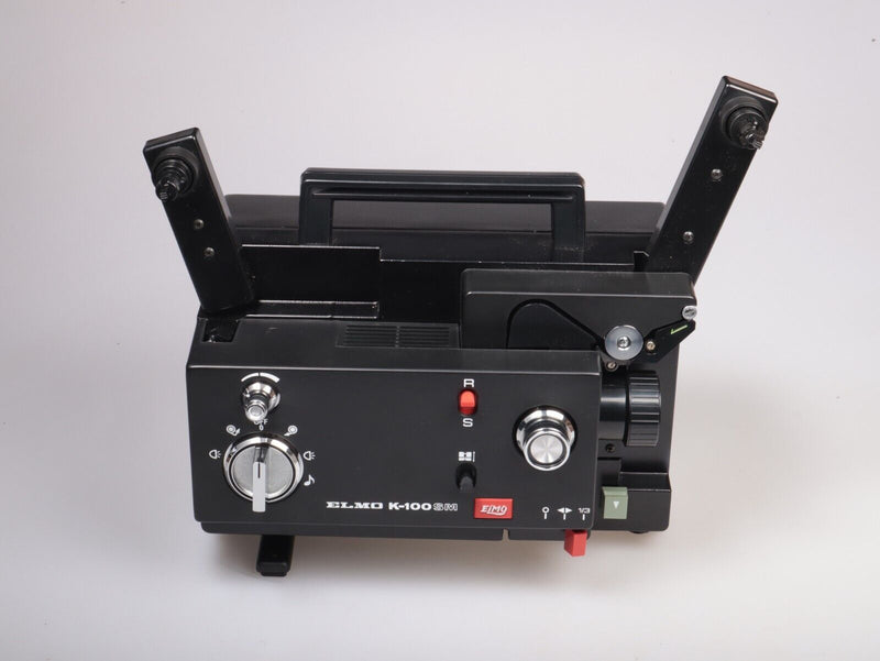 ELMO K-100 SM | 8mm Variable Speed Projector-Box | Black | NOT Tested