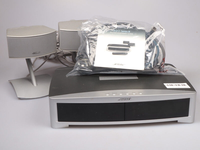 Bose AV 3.2.1 Media Center 321 Series III | HDMI DVD CD | Full set | 2 Speakers