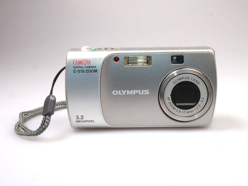 Olympus Camedia C-310 Zoom | Digital Compact Camera | 3.2MP | AA | Silver