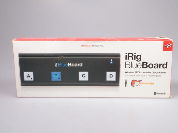 IK Multimedia iRig BlueBoard | Wireless MIDI Controller Pedalboard | Brand NEW!