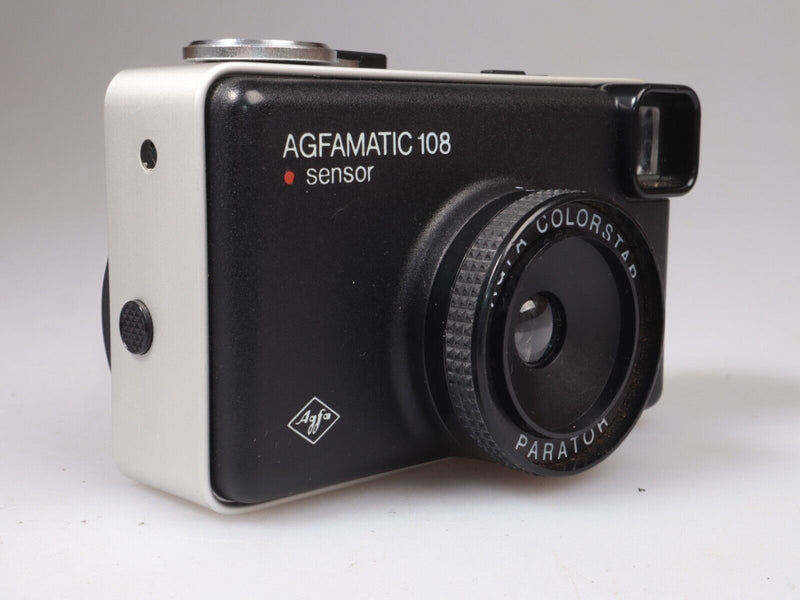 AGFAMATIC 108 SENSOR | 126 Cartridge Point and shoot Film Camera | Black