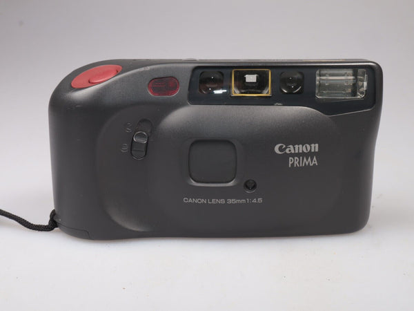 Canon Prima 4 | 35mm Point and shoot Film Camera | Black