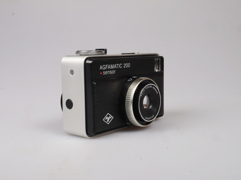 Agfamatic 200 | 126mm Point And Shoot Film Camera | Black & Silver