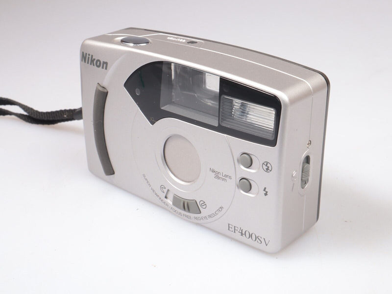 Nikon EF400SV | 35mm Point and shoot Film Camera | Silver