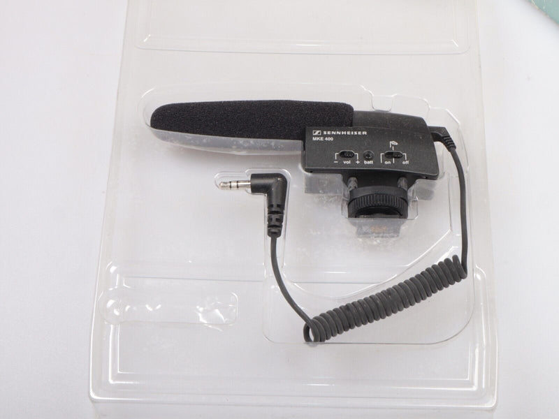 Sennheiser MKE 400 | Camera Shotgun Microphone | New in box