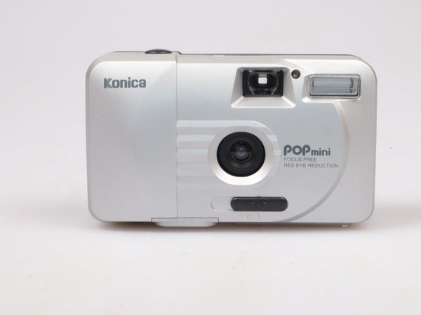 Konica POP Mini | Compact Point and Shoot Film Camera | 35mm | Silver