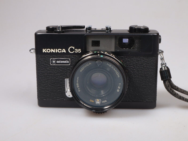 Konica Auto C35 | 35mm Rangefinder Camera | HEXANON 38mm f2.8 LENS