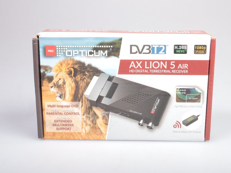 Saorview Opticum AX Lion 5 Air | HD Digital Terrestrial Receiver