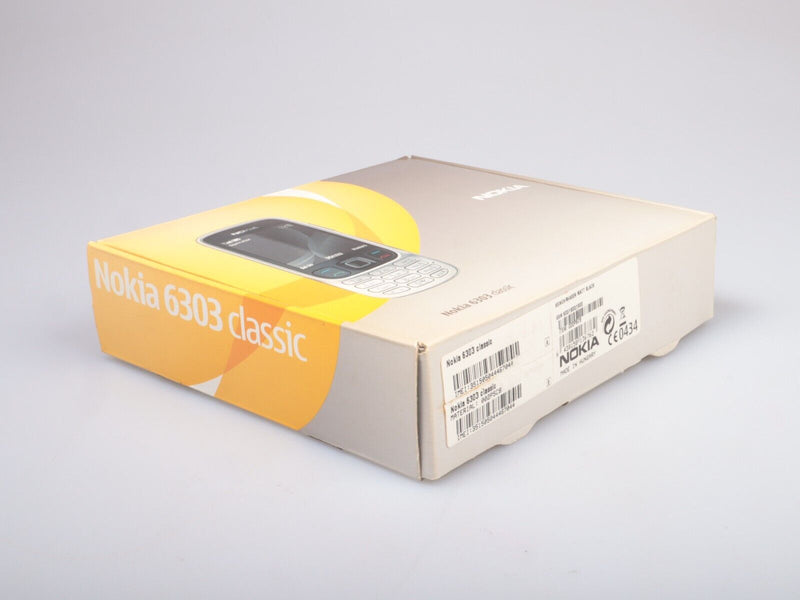 Nokia 6303 Classic  | Mobile Phone | Black | Unlocked | Boxed