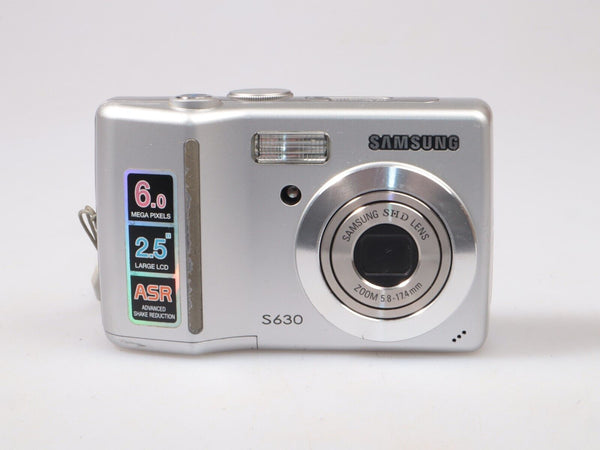 Samsung S630 | Digital Compact Camera | 6.0MP | Silver