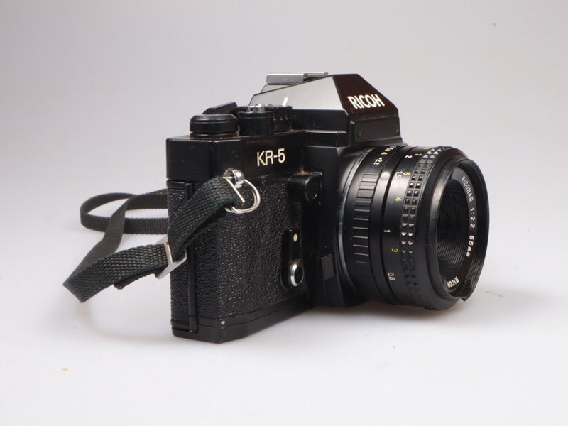RICOH KR-5 | SLR Manual Camera | 35mm | RIKONAR 55mm F/2.2 Lens