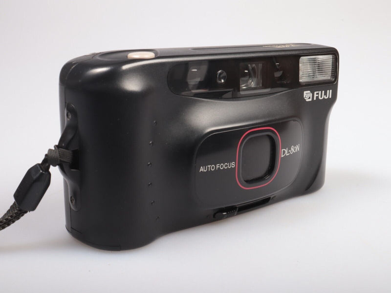 Fuji DL 80N Auto Focus | 35mm Point & Shoot Compact Film Camera | Black