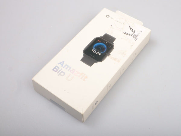 Amazfit Bip U A2017  | Smartwatch Water Resistant GPS Sleep Monitor | Black