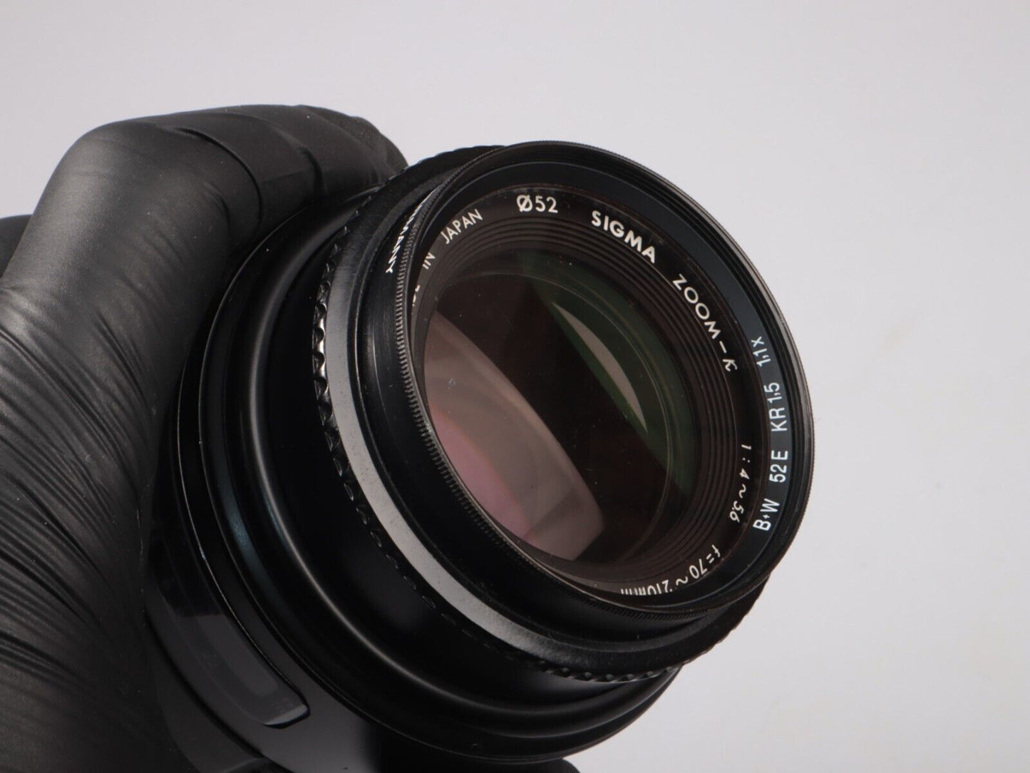 Sigma Zoom-K | 52mm | 70-210 lens met meerdere coatings | Canon-houder 