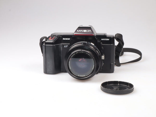 Minolta Maxxum 5000 AF | 35mm SLR Film cameara | Maxxum 35-70mm Lens