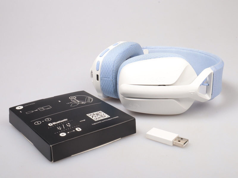 Logitech G435 | LIGHTSPEED & Bluetooth Wireless Gaming Headset | White