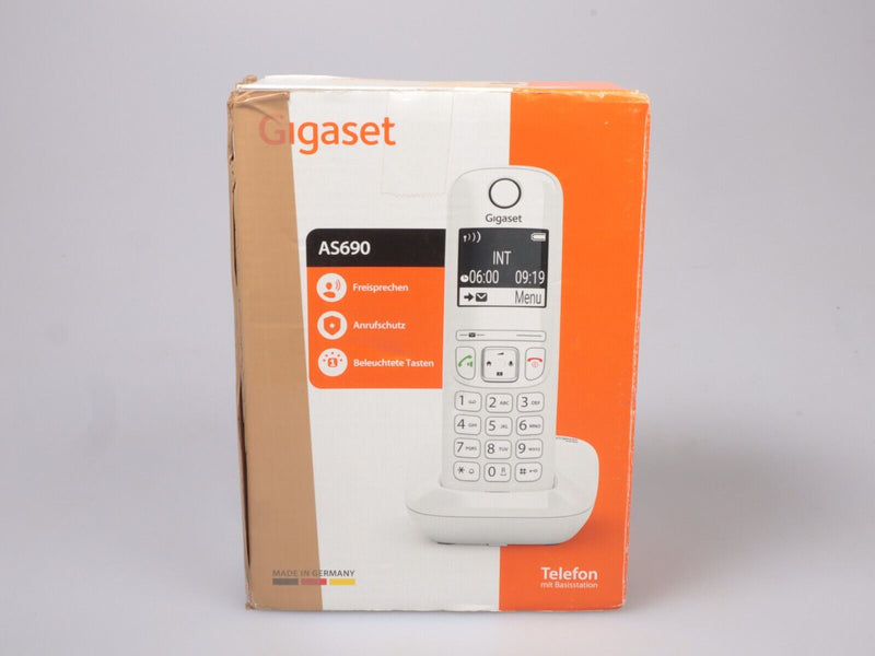 Siemens Gigaset AS690 | analog telephone base set | White