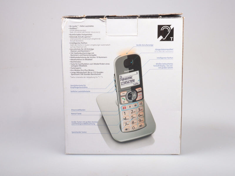 Panasonic KX-TGE510GS | cordless digital DECT telephone | answering machine