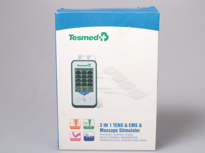 Tesmed Trio 6.5 TENS EMS | Massage stimulation 3 in 1 electrostimulation device