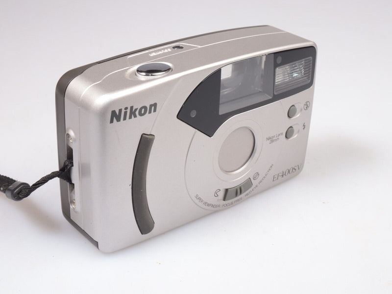 Nikon EF400SV | 35mm Point and shoot Film Camera | Silver