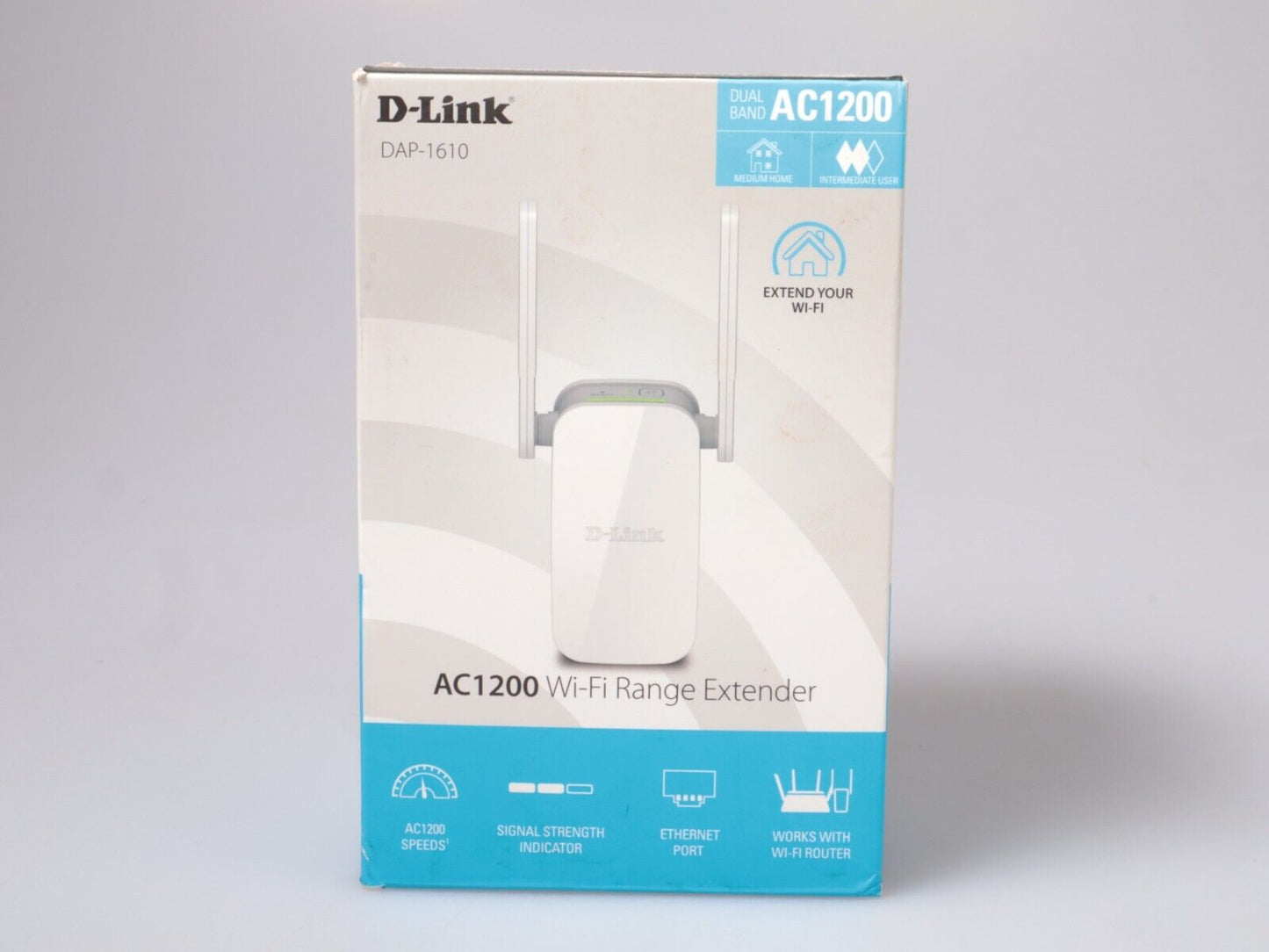 D-Link DAP-1610 AC1200 | Wi-Fi-bereikvergroter | 1200 Mbit/S | NIEUW 