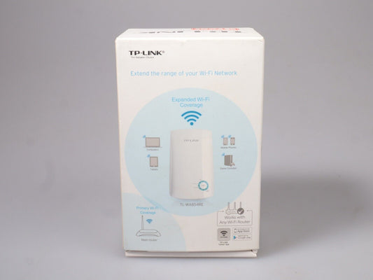 TP-LINK TL-WA854RE Wi-Fi Range Extender mit GRÜNEM Anzeigering