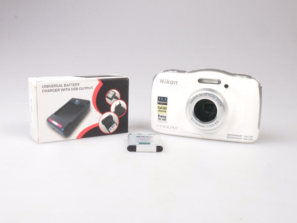 NIKON COOLPIX W100 | Digital compact Camera | 13,2MP | White