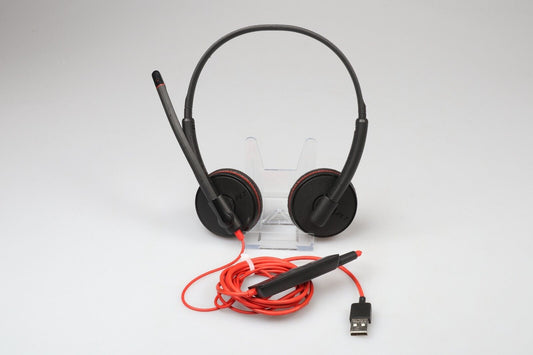 Plantronics Headset C3200 | Wired Headphones And Mic. Dual Ear Stereo