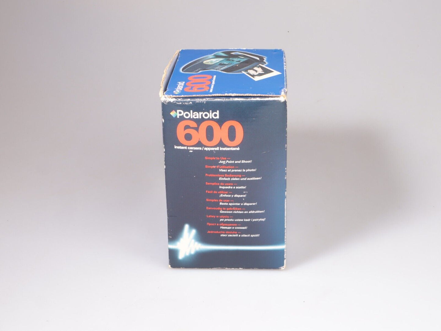 Polaroid 600 | Instant Film Camera | 600 Film | Blue