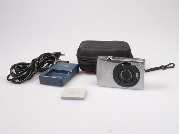 Canon Digital Ixus 75 | Digital Compact Camera | 7.1MP | Silver