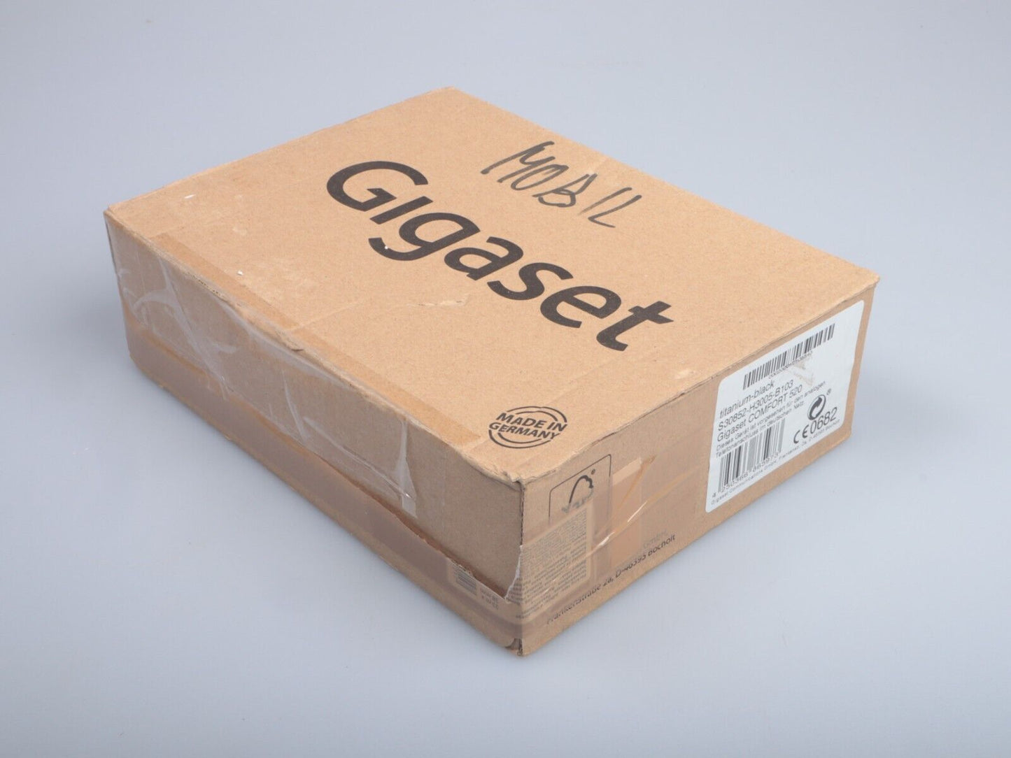 GIGASET COMFORT 520HX | DECT Handset with Charger | Elegant Cordless | Black