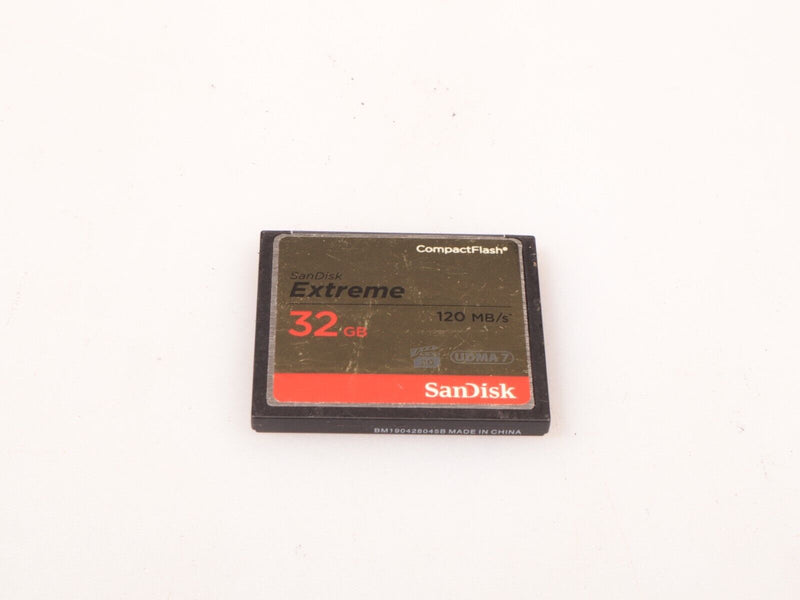 Sandisk Extreme 32GB 120MB/s CF Compactflash Memory Card