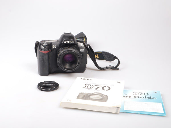 Nikon D70 | DSLR Digital Camera | AF Nikkor 50mm 1.8D Lens