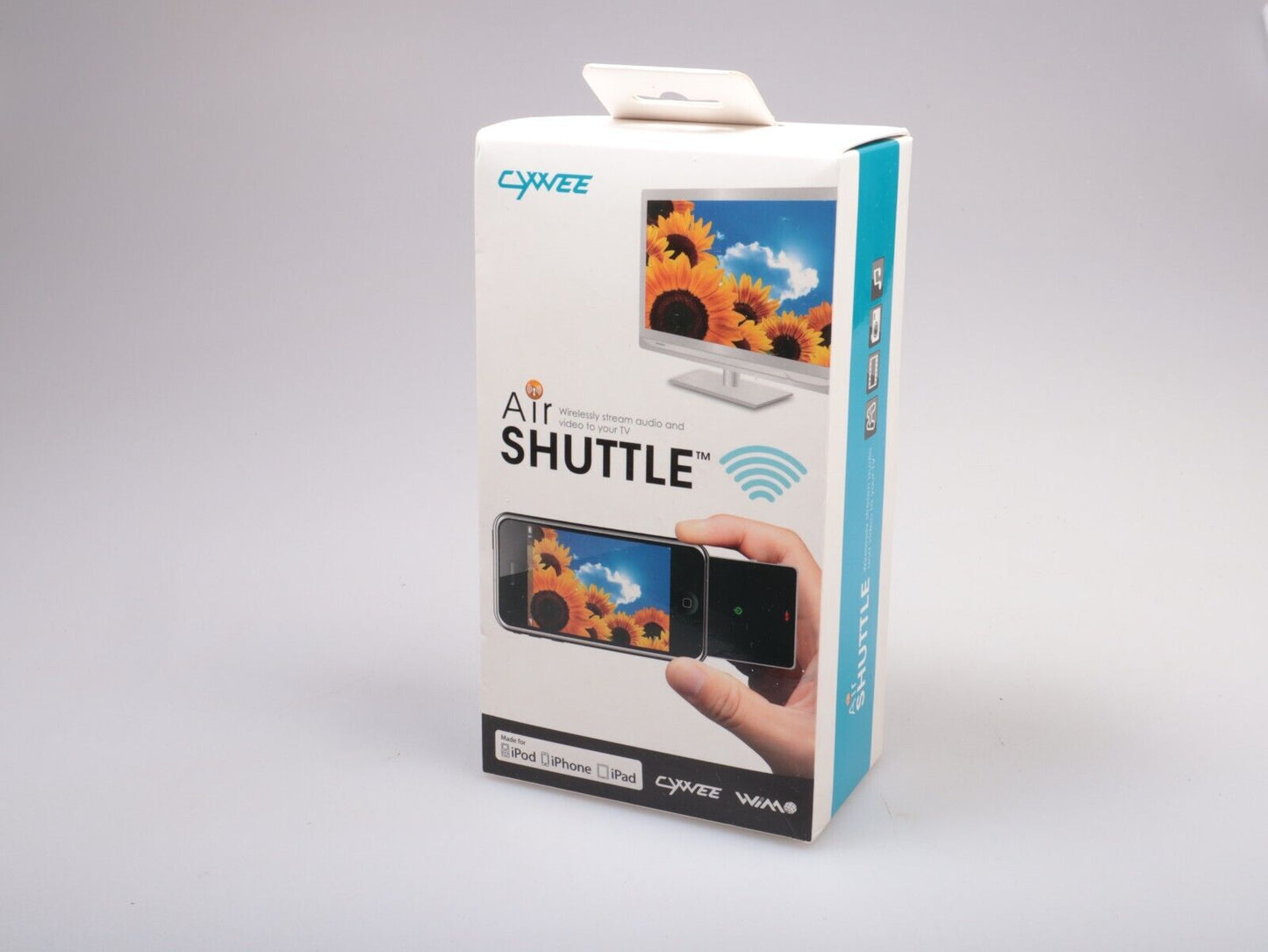 Navette aérienne Cywee CYWAS | Streaming sans fil iPhone iPod Touch iPad TV