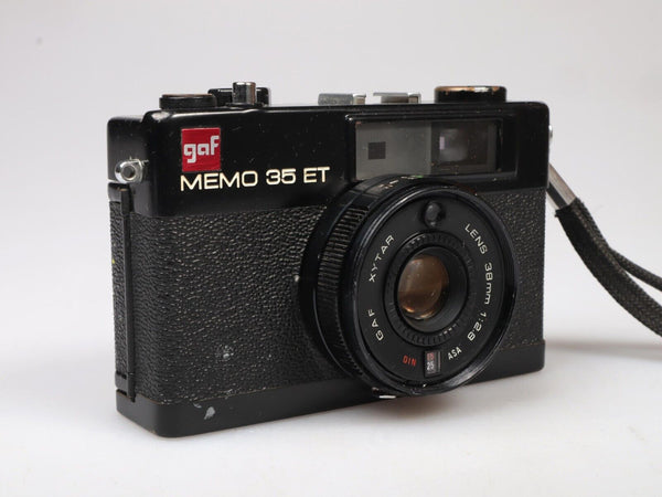 Gaf Memo 35 ET | 35mm Rangefinder Film Camera | Xytar 38mm lens