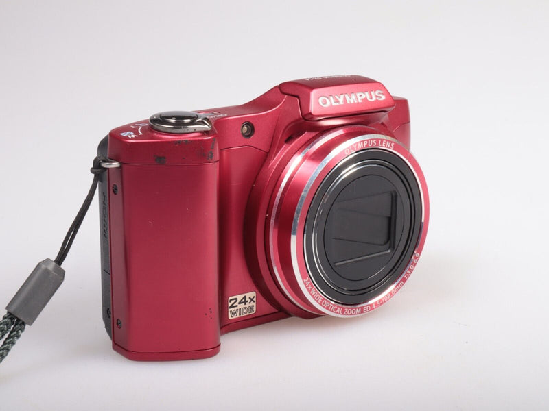 Olympus SZ-11 | Digital Camera | 14MP | 20x Zoom | 3.0 inch LCD | RED
