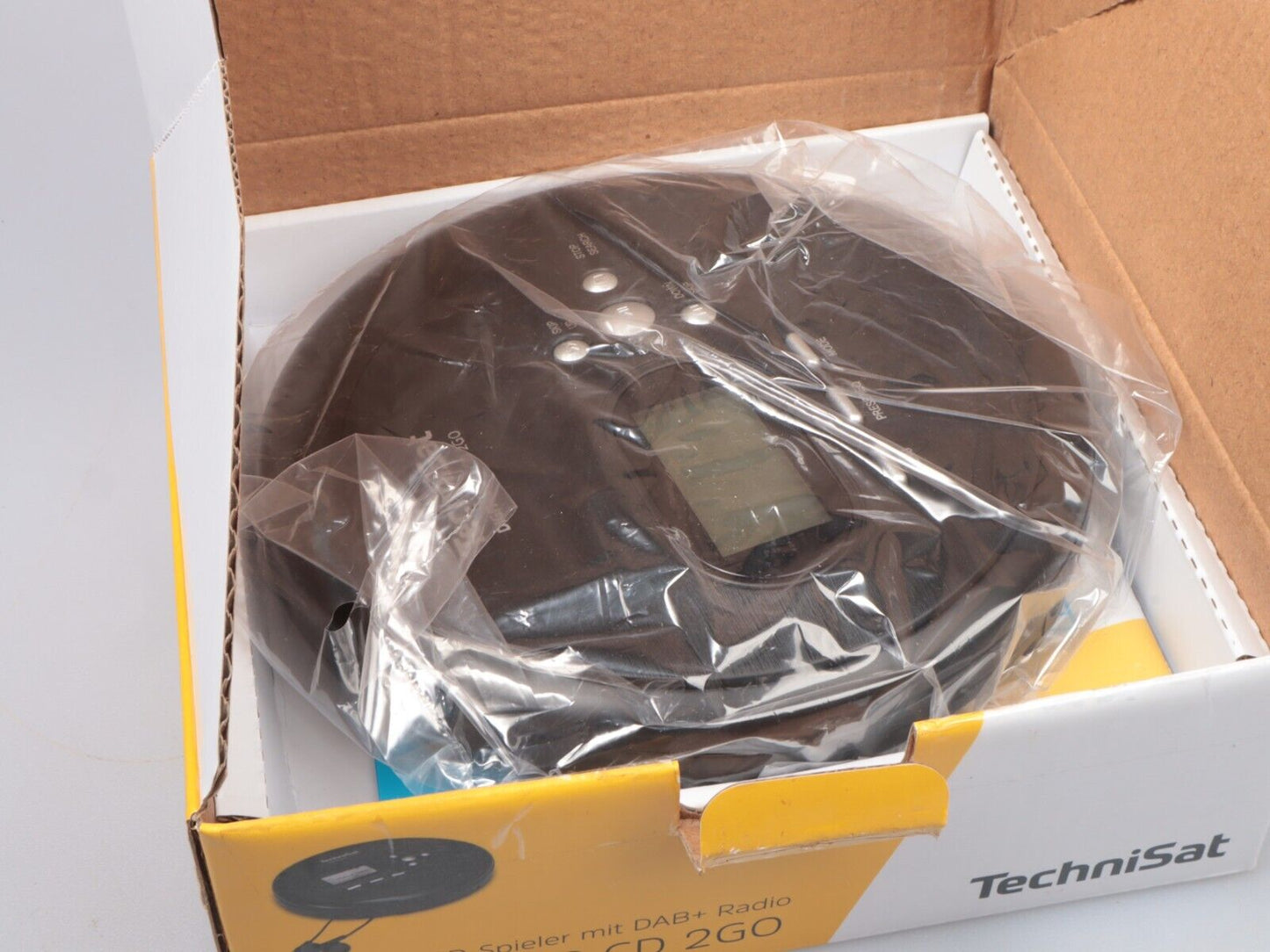 TechniSat DIGITRADIO CD 2GO | Portable CD player | Bluetooth and MP3 BT DAB+/FM