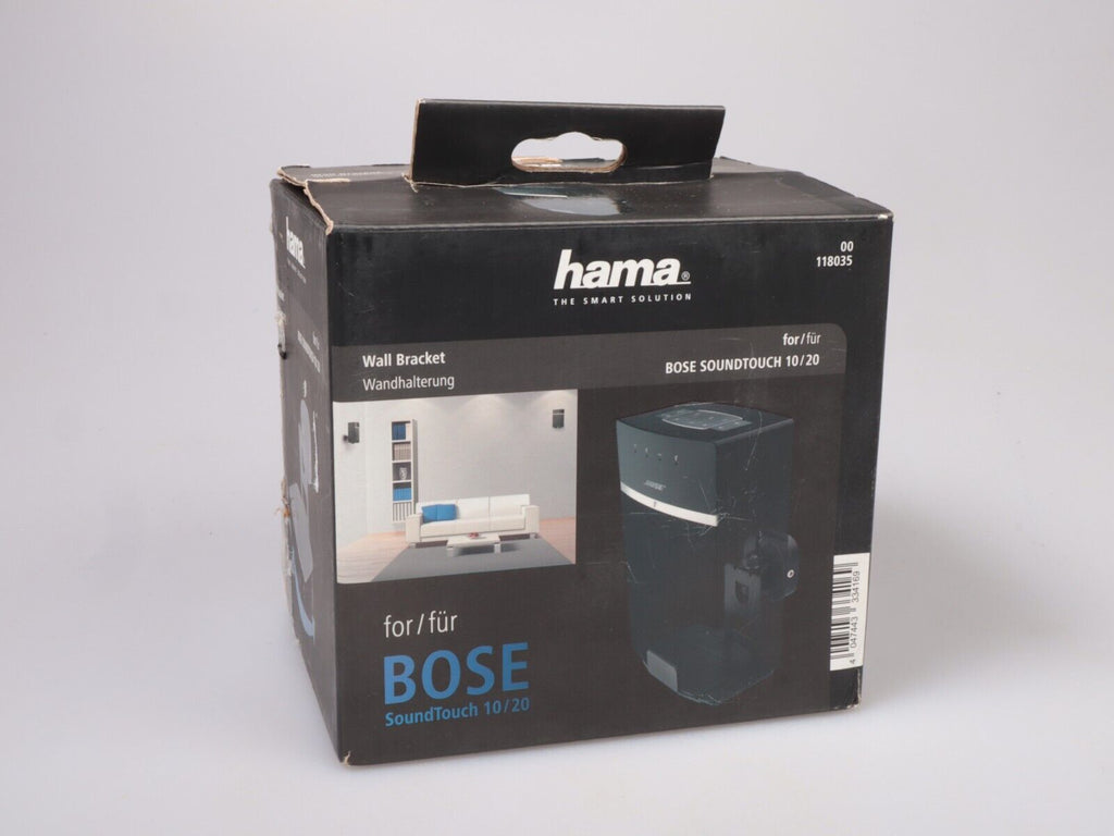 Hama Bose SoundTouch 10 Wall Mount Bracket | Black | As good as