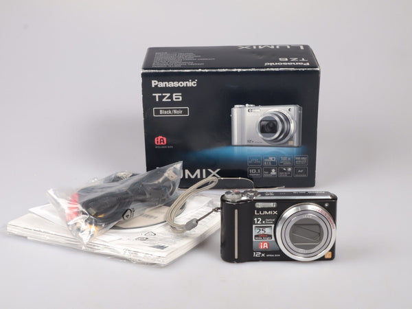 Panasonic Lumix DMC-TZ6 | Digital Compact Camera | Black