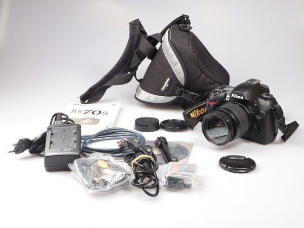 Nikon D70s | DSLR | AF Nikkor 28-80mm Lens | Complete Kit