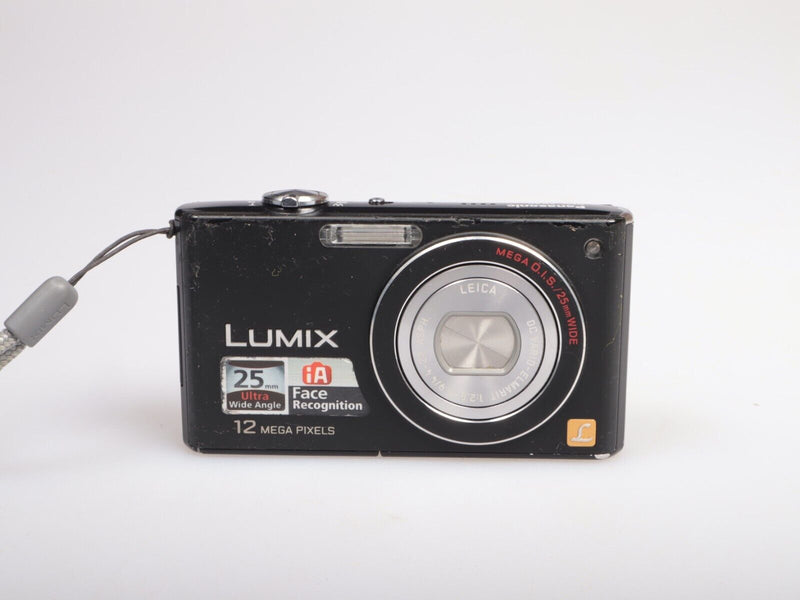 Panasonic Lumix DMC FX-40 | Compact Digital Camera | 12 MP | Black