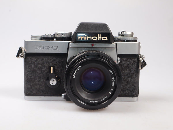 MINOLTA XE-5 | 35mm SLR Film Camera | 50mm 1:2 MD Lens